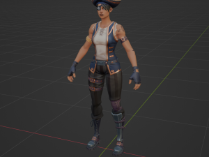 Buccaneer - Fortnite 3D-Modell
