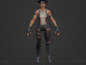Buccaneer - Fortnite 3D-Modell