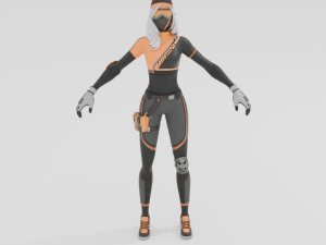 Runway Racer - Fortnite Modelo 3D