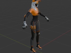Runway Racer - Fortnite Model 3D