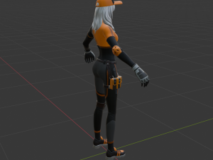 Runway Racer - Fortnite Model 3D