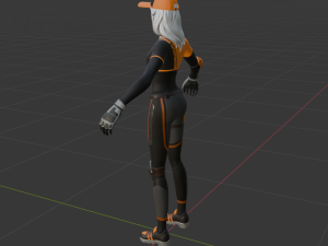 Runway Racer - Fortnite Model 3D