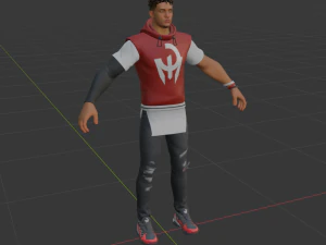 Patrick Mahomes - Fortnite 3D Model