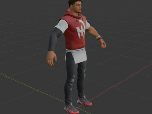 Patrick Mahomes - Fortnite 3D Model