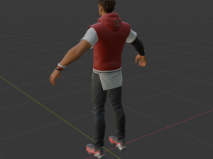 Patrick Mahomes - Fortnite Modelo 3D