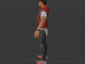 Patrick Mahomes - Fortnite 3D Model