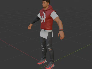 Patrick Mahomes - Fortnite 3D Model