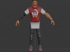 Patrick Mahomes - Fortnite Modelo 3D