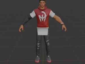 Patrick Mahomes - Fortnite 3D Model