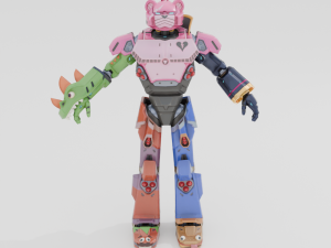 Mecha Team Leader - Fortnite Modelo 3D