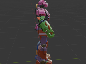 Mecha Team Leader - Fortnite 3D Модель