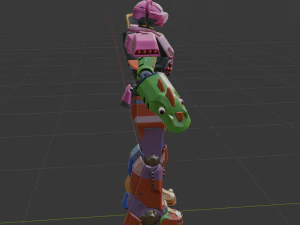 Mecha Team Leader - Fortnite 3D Model