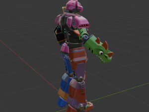 Mecha Team Leader - Fortnite 3D Model