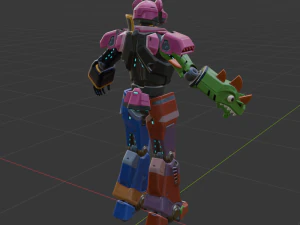 Mecha Team Leader - Fortnite 3D Model