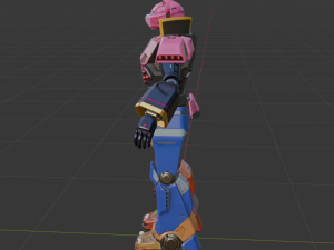 Mecha Team Leader - Fortnite 3D Модель
