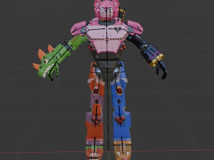 Mecha Team Leader - Fortnite 3D Model