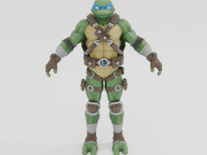 Leonardo - Fortnite 3D Model
