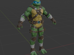 Leonardo - Fortnite 3D 模型