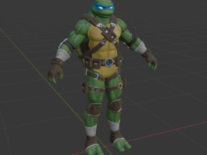 Leonardo - Fortnite 3D Model