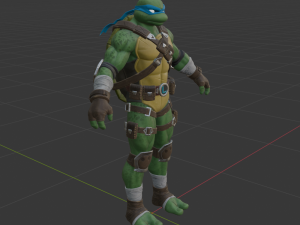 Leonardo - Fortnite 3D 模型