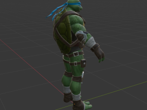Leonardo - Fortnite 3D 模型