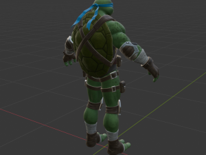Leonardo - Fortnite 3D 模型