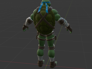 Leonardo - Fortnite 3D 模型