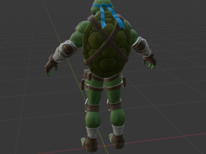 Leonardo - Fortnite 3D 模型