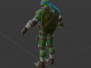 Leonardo - Fortnite 3D 模型