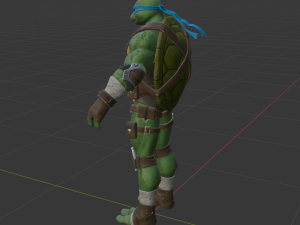 Leonardo - Fortnite 3D 模型
