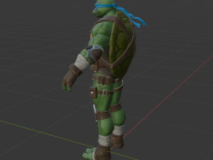 Leonardo - Fortnite 3D Model