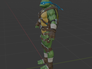 Leonardo - Fortnite 3D 模型