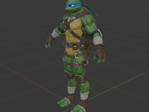 Leonardo - Fortnite 3D 模型