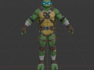 Leonardo - Fortnite 3D 模型