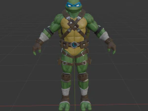 Leonardo - Fortnite 3D Model