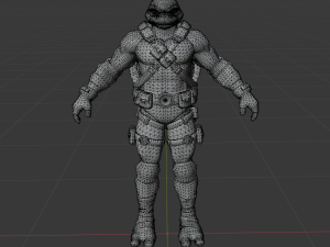 Leonardo - Fortnite 3D 模型