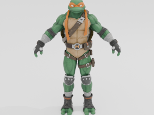 Michelangelo - Fortnite 3D Model