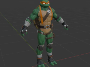 Michelangelo - Fortnite 3D Model