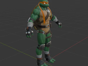 Michelangelo - Fortnite 3D Model