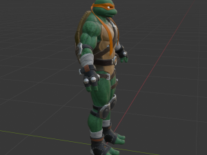Michelangelo - Fortnite Modelo 3D