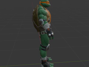 Michelangelo - Fortnite 3D Model