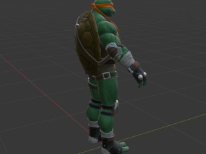 Michelangelo - Fortnite Modelo 3D