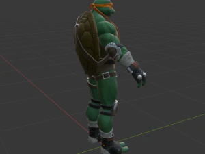 Michelangelo - Fortnite 3D Model