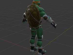 Michelangelo - Fortnite Modelo 3D