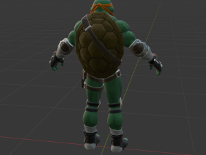 Michelangelo - Fortnite Modelo 3D