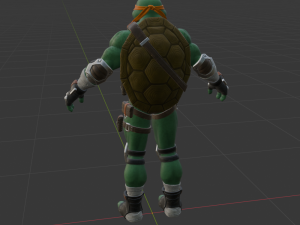 Michelangelo - Fortnite Modelo 3D