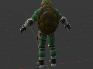 Michelangelo - Fortnite 3D Model