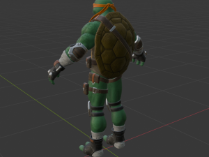 Michelangelo - Fortnite Modelo 3D