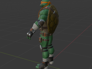 Michelangelo - Fortnite Modelo 3D