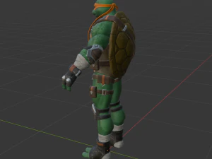 Michelangelo - Fortnite 3D Model